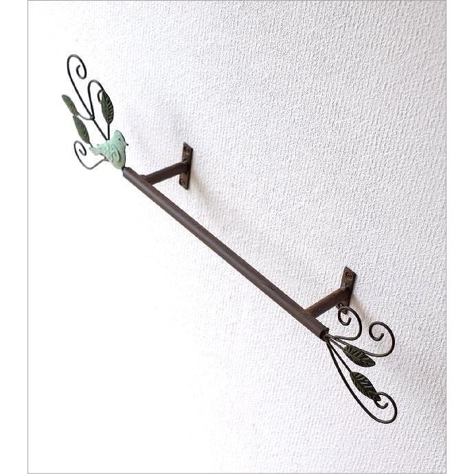 タオルハンガー おしゃれ アイアン タオルバー タオル掛け トイレ