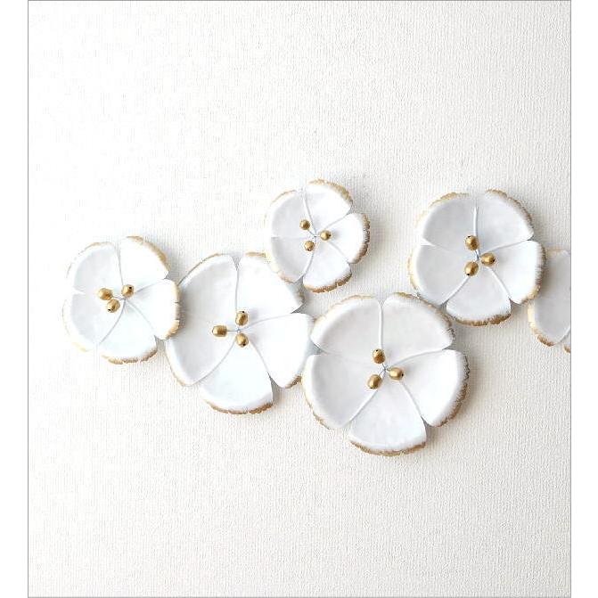 アイアン 壁飾り アートパネル 花 おしゃれ インテリア 壁掛け 白 ディスプレイ 壁 飾り 装飾 アイアンウォールデコ ホワイトフラワー Sik9298 ギギリビング 通販 Yahoo ショッピング