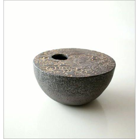 花瓶 花びん 陶器 花器 一輪挿し フラワーベース 花入れ 和風 和雑貨