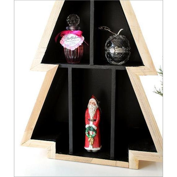 クリスマス 飾り棚 壁掛け おしゃれ ウォールシェルフ 卓上