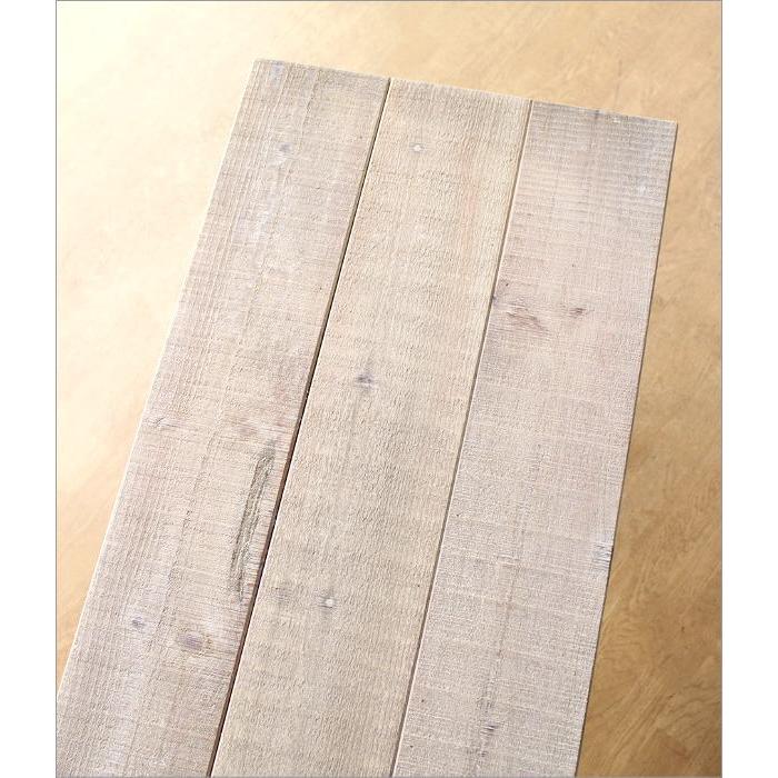 コンソールテーブル おしゃれ ワークテーブル ウッドテーブル 天然木 レトロ アンティーク シャビーなメタルとウッドのテーブル |  | 03