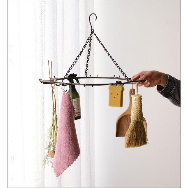 サークルフック ハンギング アイアン フック ディスプレイ ドライ