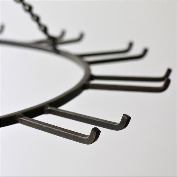 サークルフック ハンギング アイアン フック ディスプレイ ドライ