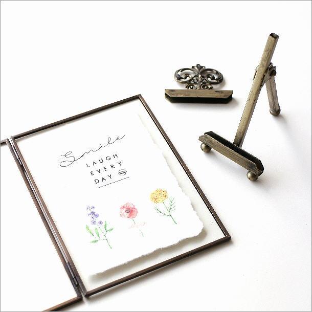 フォトフレーム 写真立て おしゃれ かわいい 卓上 イーゼル風