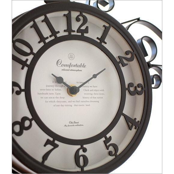 両面時計 おしゃれ 掛け時計 壁掛け時計 アンティーク レトロ クラシック ヨーロピアン 北欧 カフェ インテリア デザイン モダン ヨーロッパ 両面掛け時計 ベル Spc3693 ギギリビング 通販 Yahoo ショッピング
