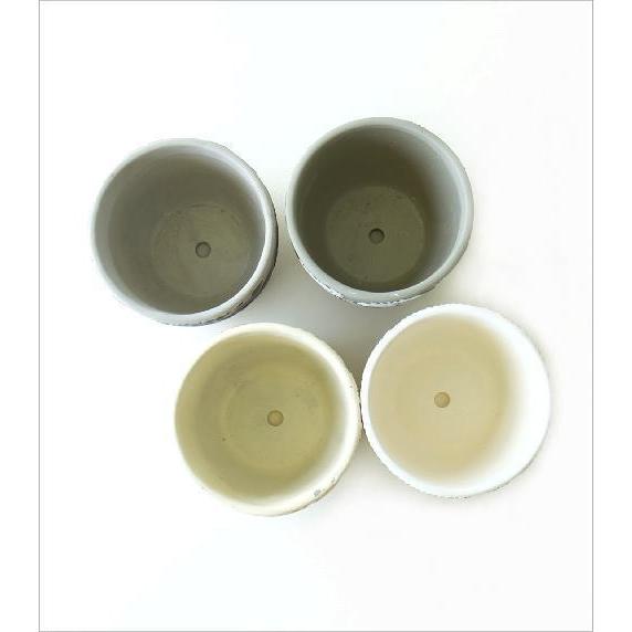 鉢カバー プランターおしゃれ 陶器 ポットカバー 5号 スタンド 北欧
