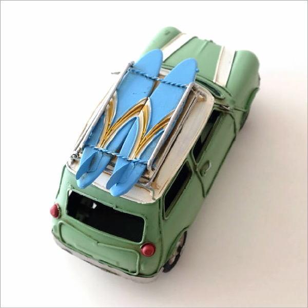 置物 オブジェ ミニクーパー おもちゃ アンティーク調 おしゃれ