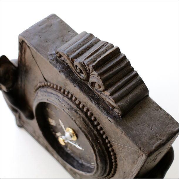 置き時計 置時計 おしゃれ かわいい レトロ 猫 ねこ 雑貨