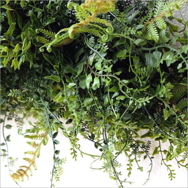 フェイクグリーン 壁飾り スワッグ おしゃれ 観葉植物 壁掛け ウォール