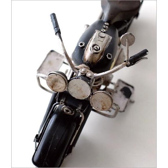 ヤギの置物　ブリキ　アンティーク バイク 置物 おしゃれ アンティーク調 レトロ オブジェ ブリキの