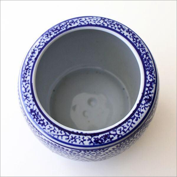 植木鉢 おしゃれ 陶器 火鉢 陶器鉢 メダカ鉢 金魚鉢 和風 観葉