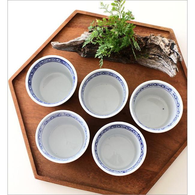 蕎麦猪口A⑤5個セット 蕎麦猪口 5個セット フリーカップ そばちょこ セット 磁器 陶器 蕎麦