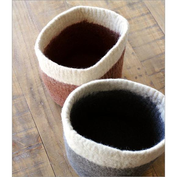鉢 カバー プランター ポットカバー おしゃれ 羊毛 フェルト かわいい