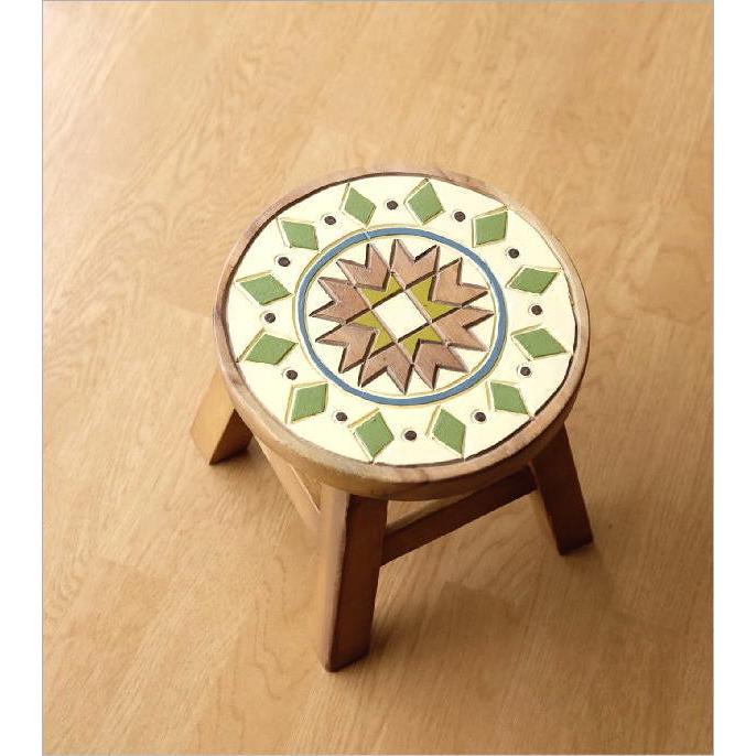 スツール 木製 椅子 いす イス ミニスツール 玄関 花台 ミニテーブル