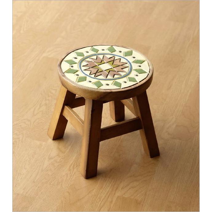 スツール 木製 椅子 いす イス ミニスツール 玄関 花台 ミニ