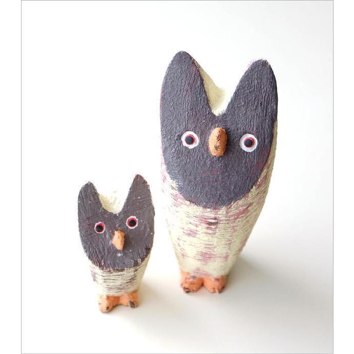 56 Off ふくろう フクロウ 置物 オブジェ 木製 雑貨 かわいい おしゃれ エスニック レトロ 親子 インテリアオブジェ エスニックなふくろうの親子 Babylonrooftop Com Au