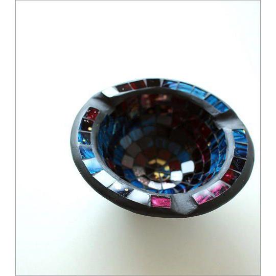 灰皿 おしゃれ 卓上 ガラス 小物入れ モザイクガラスの灰皿 サークル Tom6511 ギギリビング 通販 Yahoo ショッピング