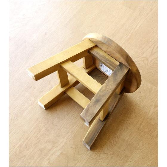 スツール 木製 子供 椅子 おしゃれ 花柄 ミニスツール 小さい ウッド