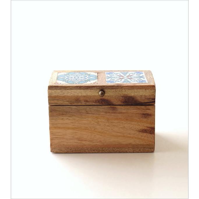 小物入れ ふた付き おしゃれ 可愛い 陶器 木製 蓋付き 木箱 卓上 小物