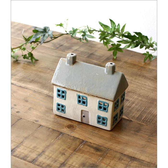 キャンドルホルダー 陶器 家 おしゃれ 北欧 おうち 置き物 置物