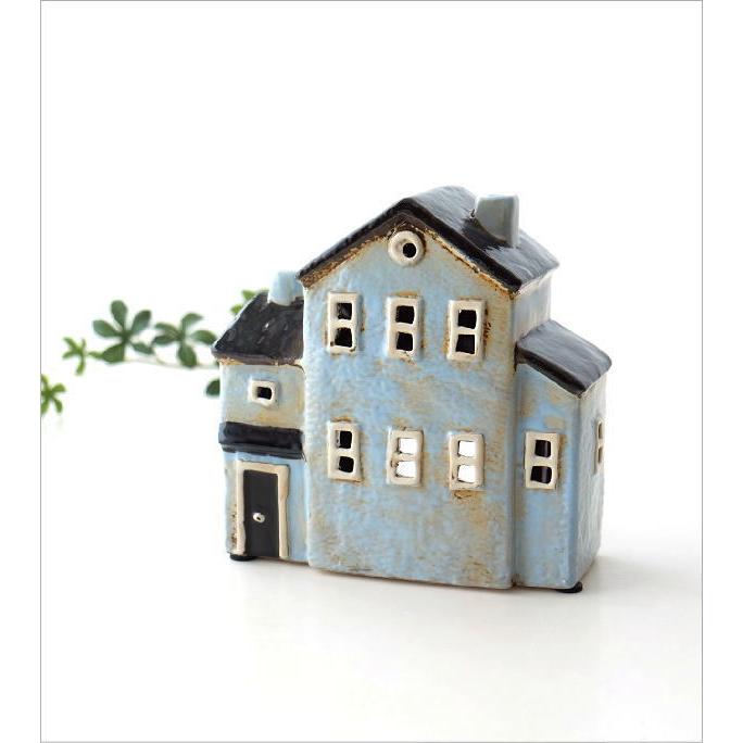 キャンドルホルダー 陶器 家 おしゃれ 北欧 おうち 置き物 置物