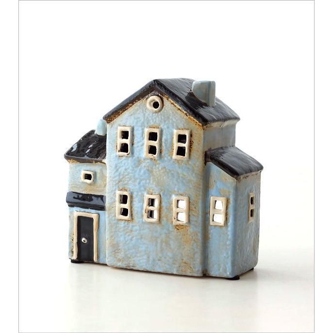 キャンドルホルダー 陶器 家 おしゃれ 北欧 おうち 置き物 置物