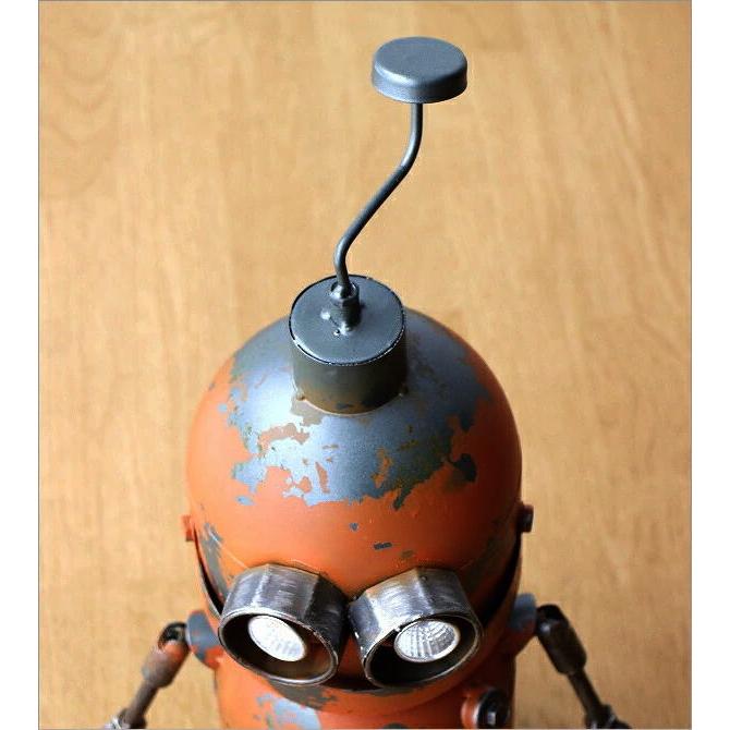 ロボット 置物 ガーデン オーナメント アンティーク オブジェ 玄関 庭