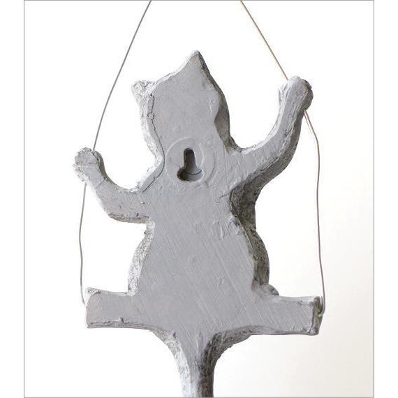 壁掛けフック おしゃれ ウォールフック 猫雑貨 ねこ 壁掛けキーフック