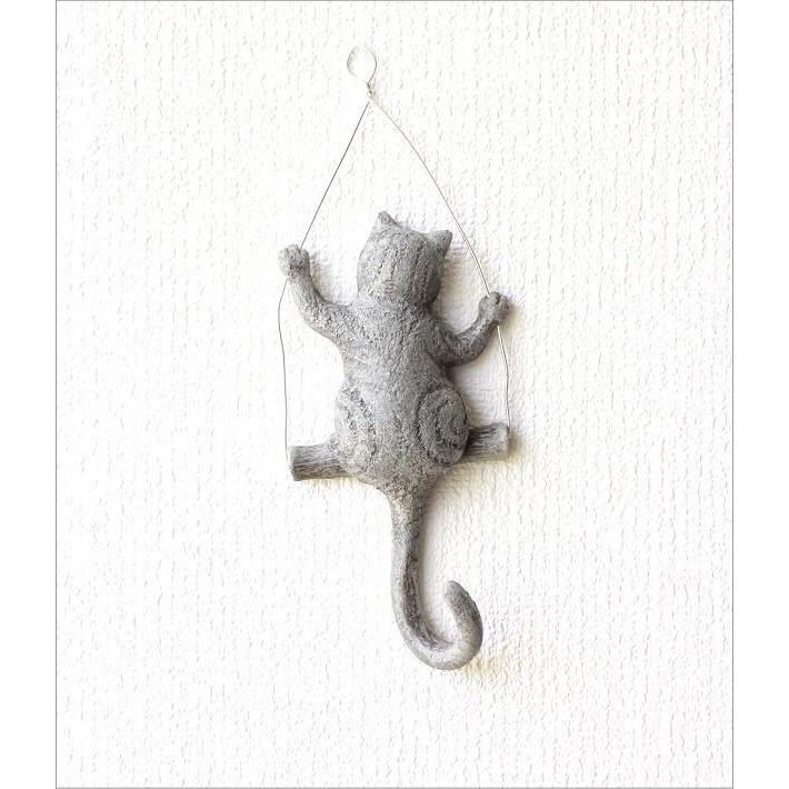 壁掛けフック おしゃれ ウォールフック 猫雑貨 ねこ 壁掛けキーフック