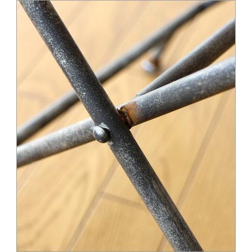 フラワースタンド アイアン 木製 花台 アンティーク レトロ フラワー