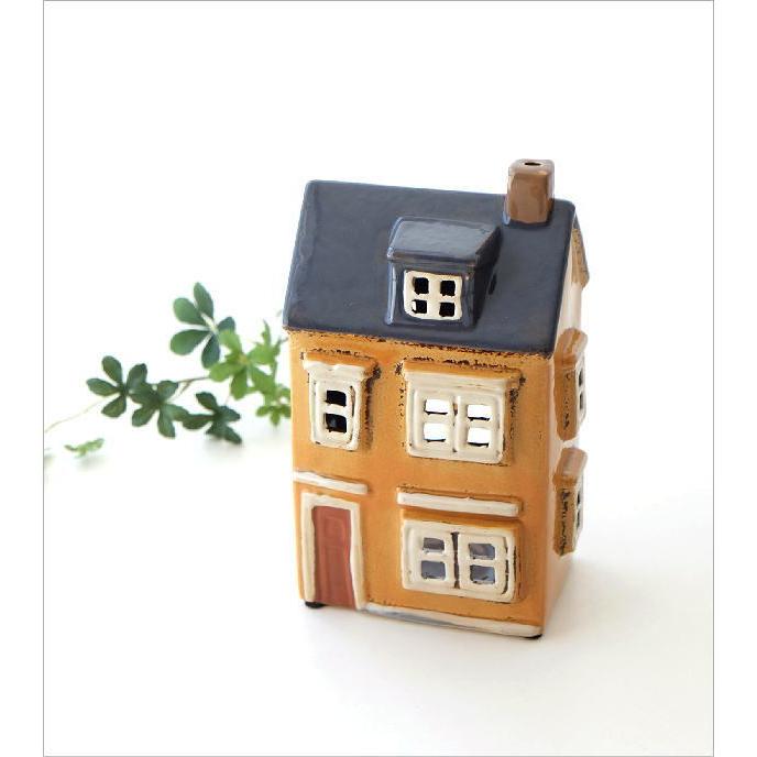 キャンドルホルダー 陶器 家 おしゃれ 北欧 おうち 置き物 置物