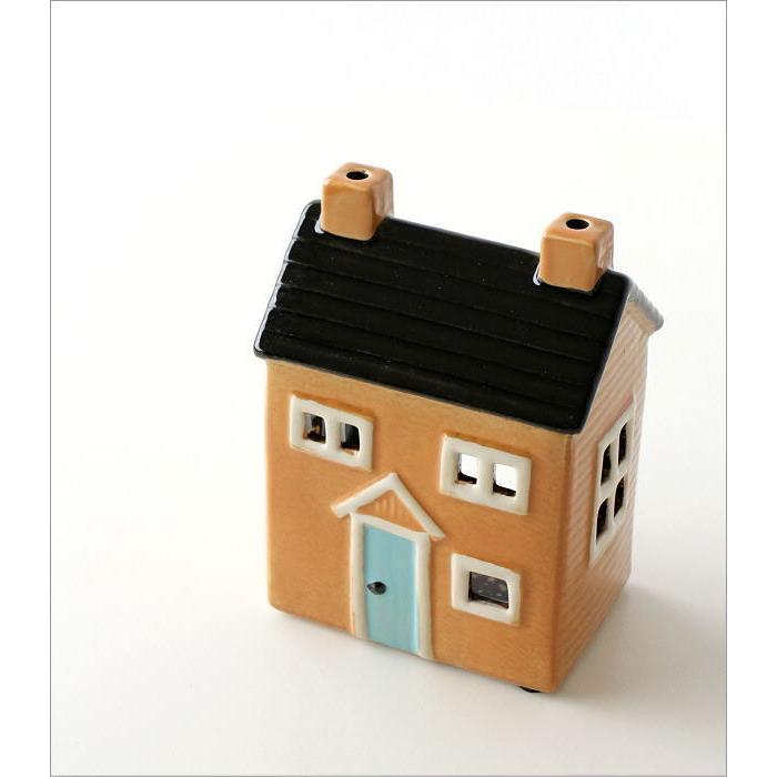 キャンドルホルダー 陶器 家 おしゃれ 北欧 おうち 置き物 置物