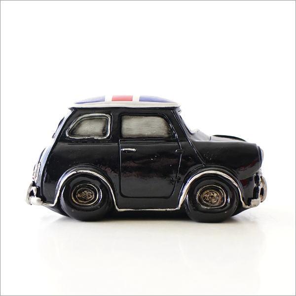 貯金箱 車 置物 オブジェ おしゃれ かわいい 500円玉 ミニクーパー