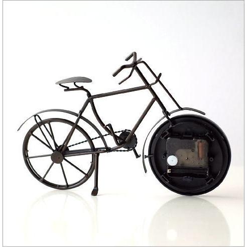 置き時計 置時計 アナログ おしゃれ アイアン レトロ デザイン