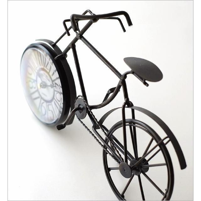 置き時計 置時計 アナログ おしゃれ アイアン レトロ デザイン