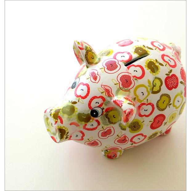 貯金箱 かわいい 陶器 ブタ 豚 オブジェ 置物 可愛い 動物 アニマル