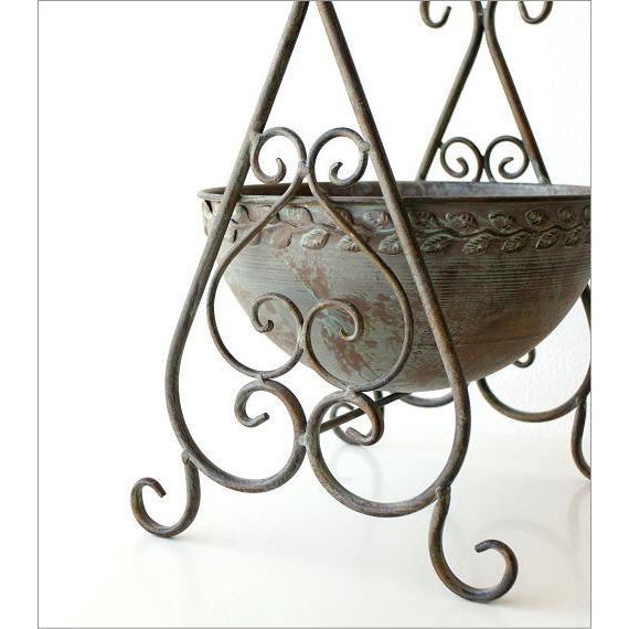 花台 アイアン フラワースタンド おしゃれ 鉢スタンド 鉢置き台