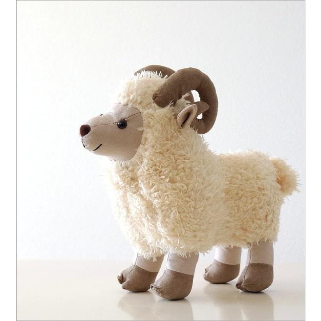 ドアストッパー 室内 ひつじ ぬいぐるみ かわいい 布 置物 置き物