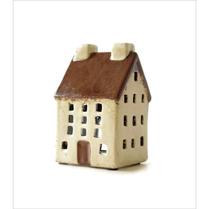 キャンドルホルダー 陶器 家 おしゃれ 北欧 おうち 置き物 置物