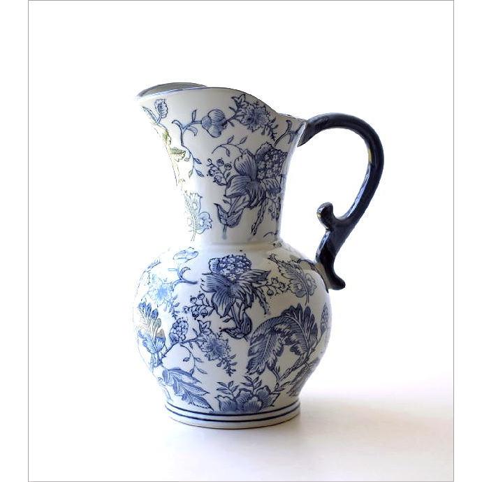 フラワーベース 花瓶 花びん 陶器 花器 おしゃれ シノワズリ モダン