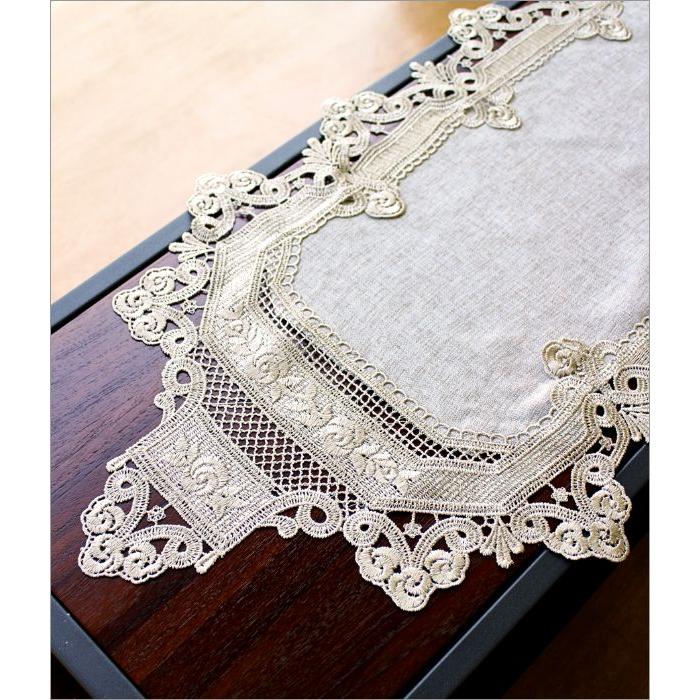 テーブルランナー おしゃれ テーブルセンター テーブルクロス 手編み風