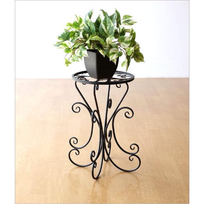 フラワースタンド アイアン 花台 おしゃれ プランタースタンド 小さめ
