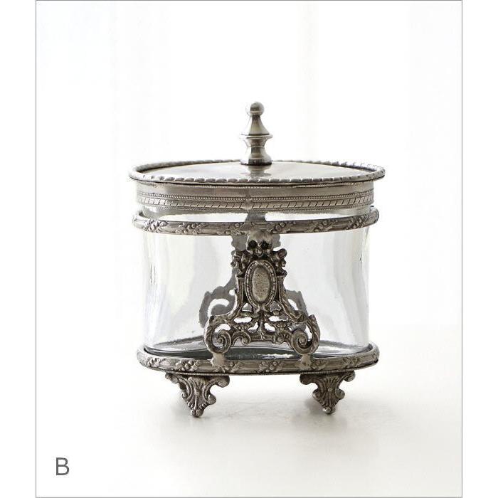 小物入れ ガラス ふた付き おしゃれ アクセサリーケース 蓋付き 真鍮