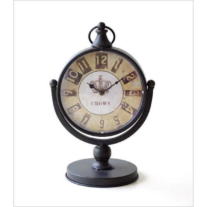 置き時計 置時計 アンティーク おしゃれ レトロ アナログ 卓上
