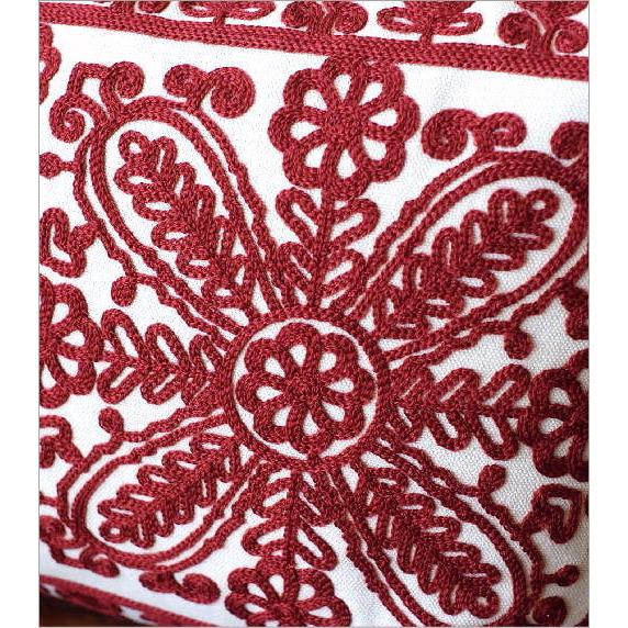 クッション 30×50cm クッションカバー ソファ 刺繍 おしゃれ 長方形