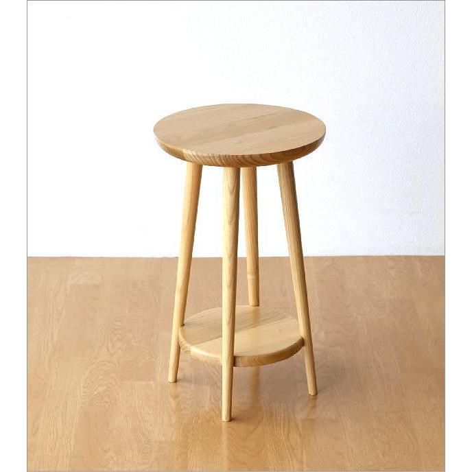 花台 木製 フラワースタンド 室内 おしゃれ 無垢 天然木 スリム