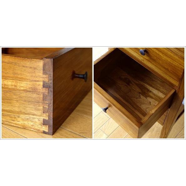 チェスト 木製 収納 5段 タンス 引き出し 無垢 天然木 リビング