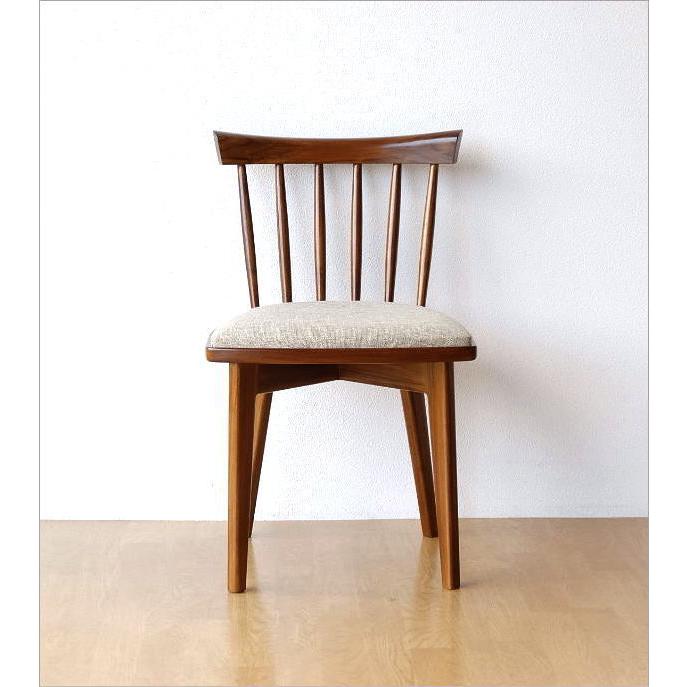 ダイニングチェア おしゃれ 木製 チーク 無垢 天然木 デスクチェア