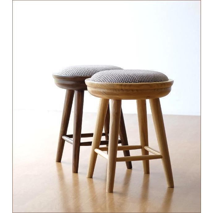 木製スツール 円形座面 ナチュラル チエア Amazon.co.jp: Simcat