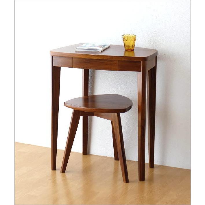 デスク 机 木製 コンパクト 小さい 小さめ スリム おしゃれ 北欧